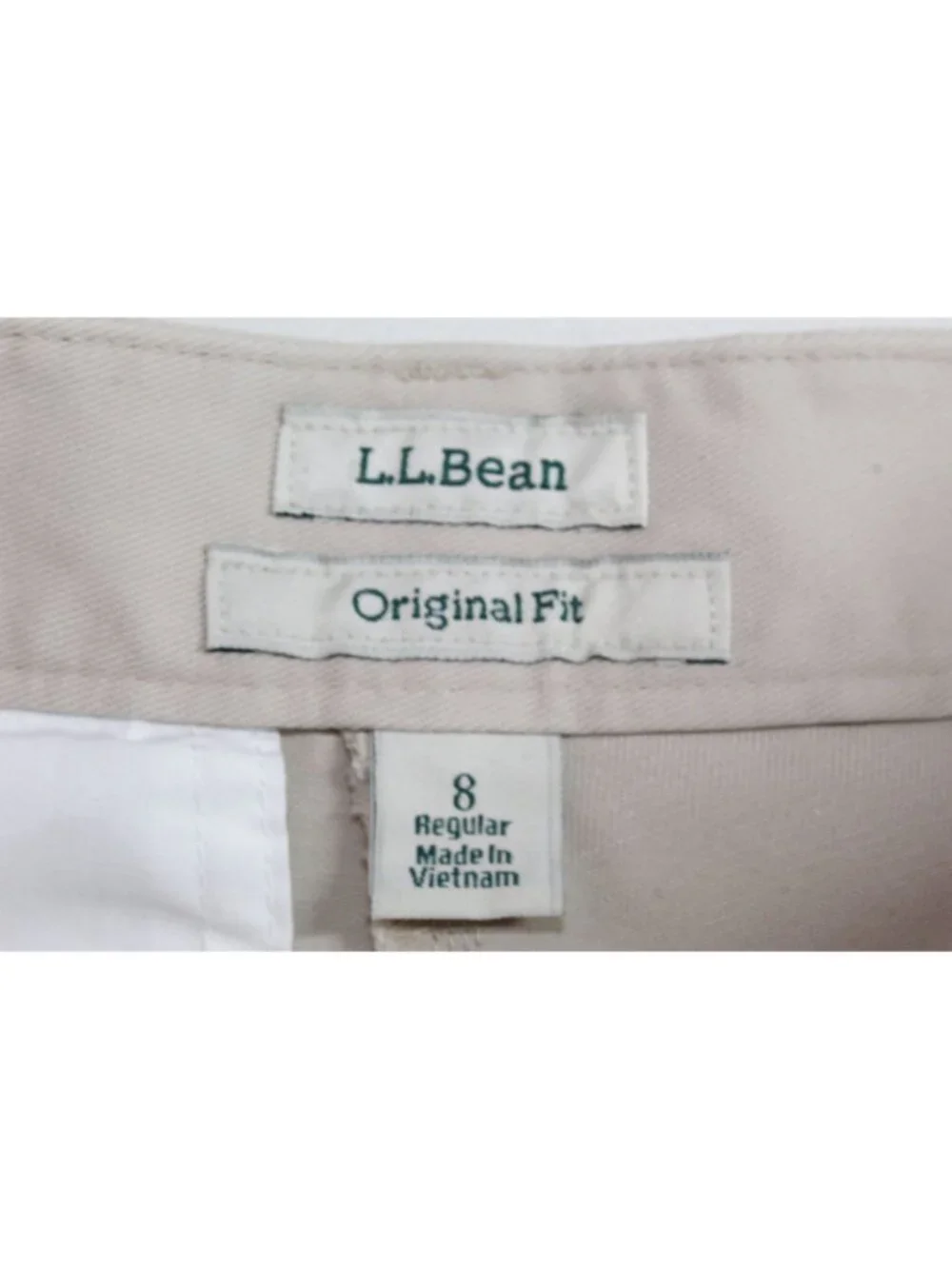 LL Bean Wrinkle Free Bayside Shorts Ultra High Rise Waist 9